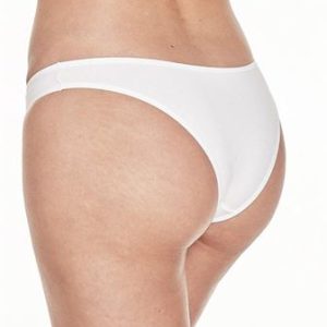 Vedetina Ana Grant de algodón y lycra con pespunte de hilo brilloso
